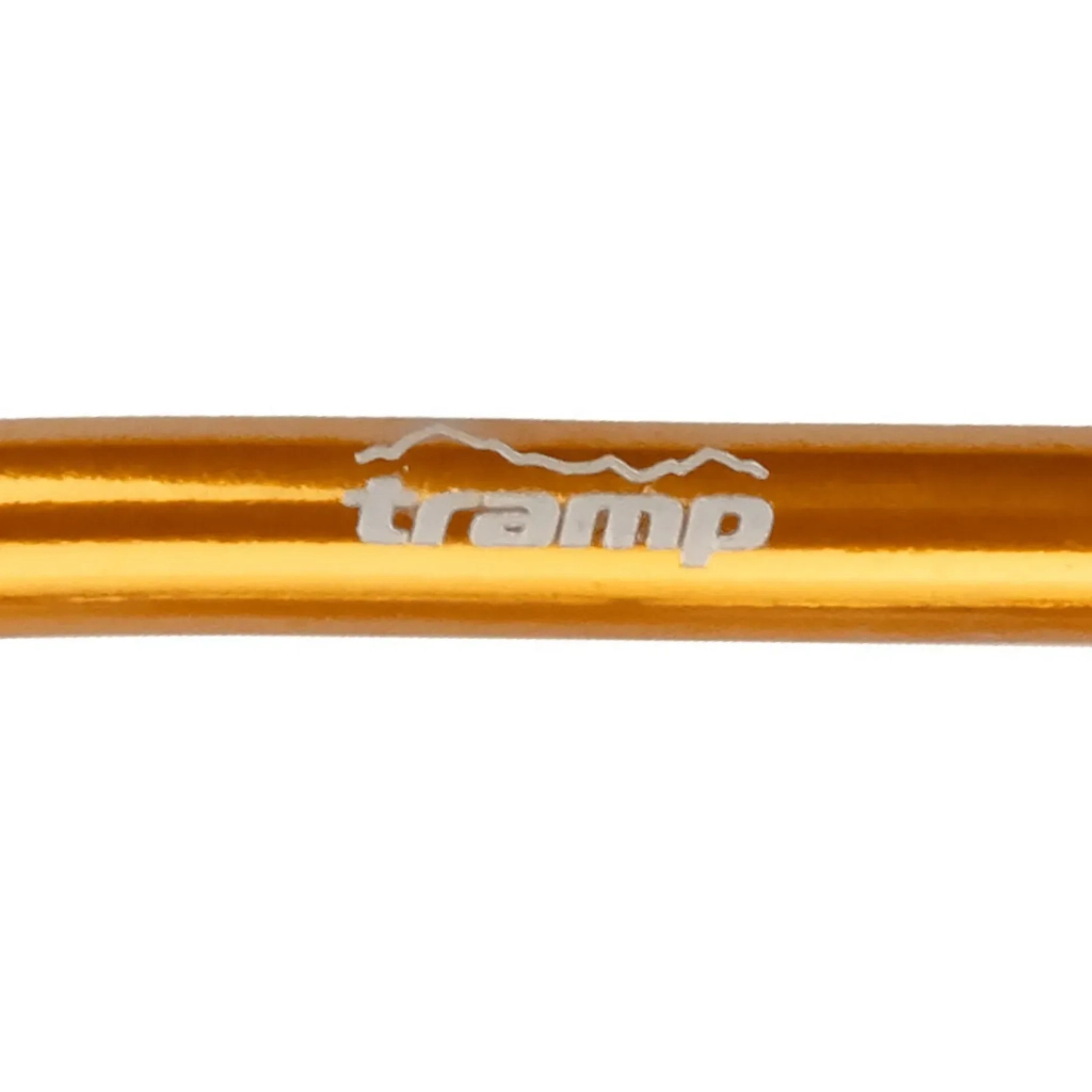 Карабін туристичний Tramp 6 см з муфтою orange (набір 10шт) (UTRA-307-orange) - зображення 3