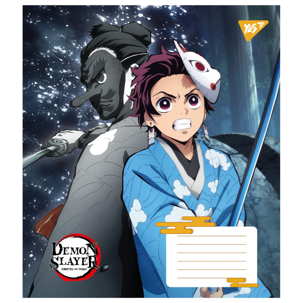 Зошит Yes Demon slayer. Power 24 аркушів лінія (767313) - зображення 3