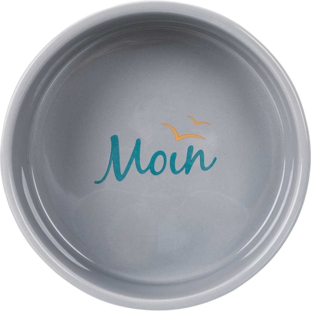 Посуд для собак Trixie Миска керамічна BE NORDIC 300 мл/12 см (сіра) (4011905243535) - зображення 3