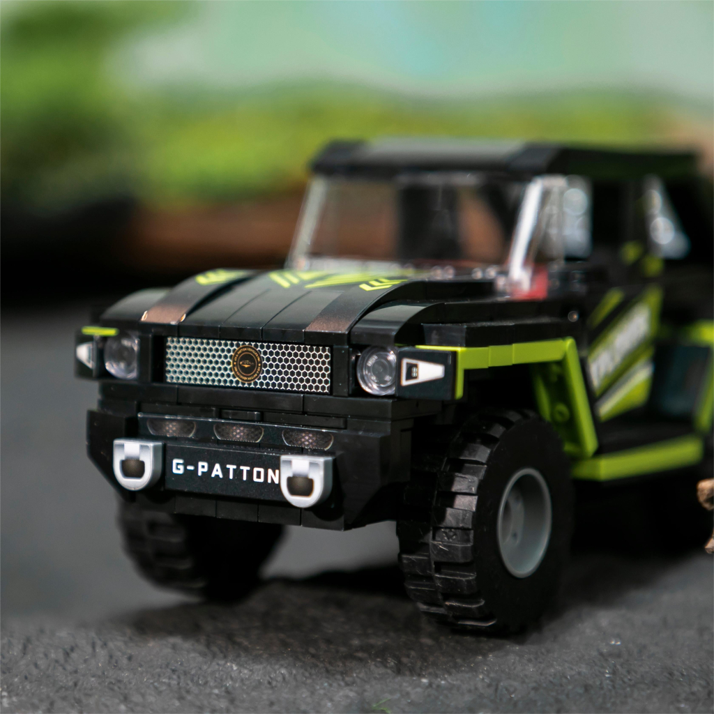 Конструктор Pantasy George Patton G-PATTON ️GX 1:18 зелений (86702) - зображення 2
