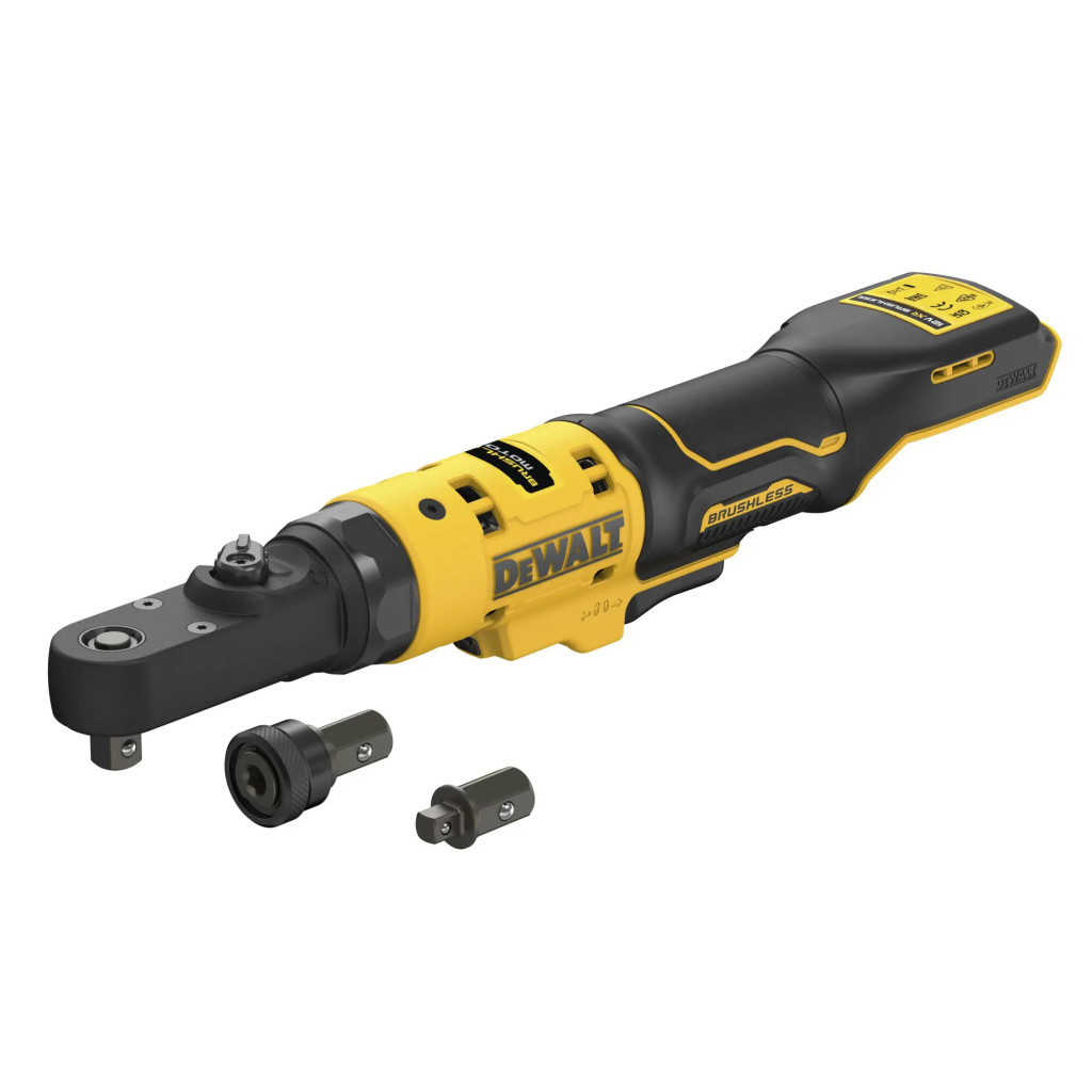 Гайковерт DeWALT кутовий, 12V XR Li-lon, безщітковий, 75 Нм (без АКБ та ЗП) (DCF500N) - зображення 4