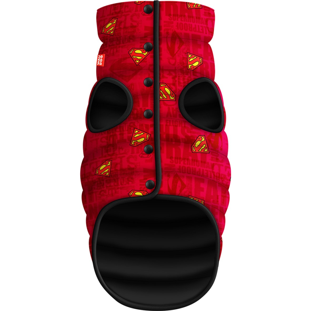 Курточка для тварин WAUDOG Clothes "Супермен червоний" L 65 (0965-4007) - зображення 1