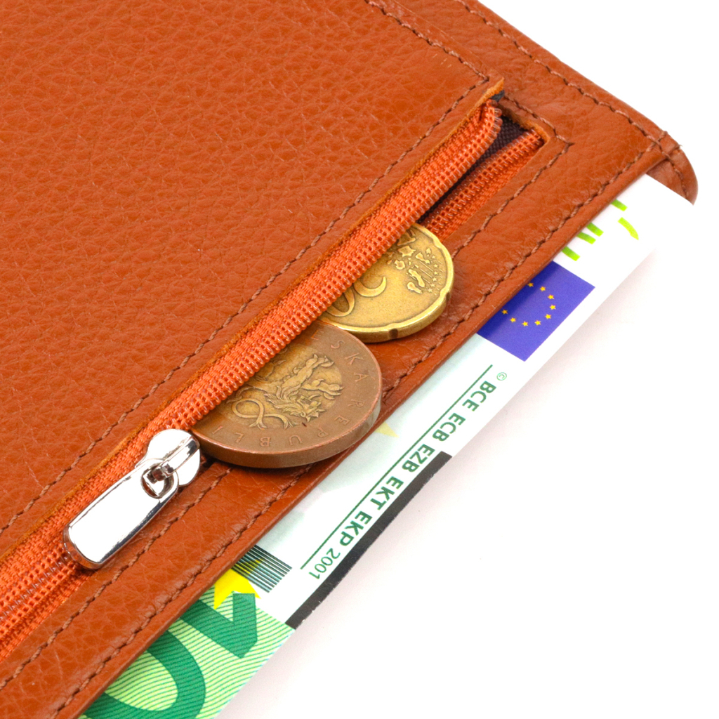 Гаманець Canpellini З натуральної шкіри Коричневий (21829) - зображення 7