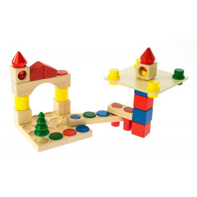 Конструктор Nic cubio деревянный 44 эл. (NIC2101) - зображення 5