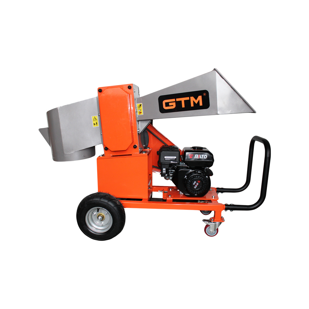 Садовий подрібнювач GTM LC-80R, бензиновий, двигун Rato R210 4,4кВт (LC80R) - зображення 3