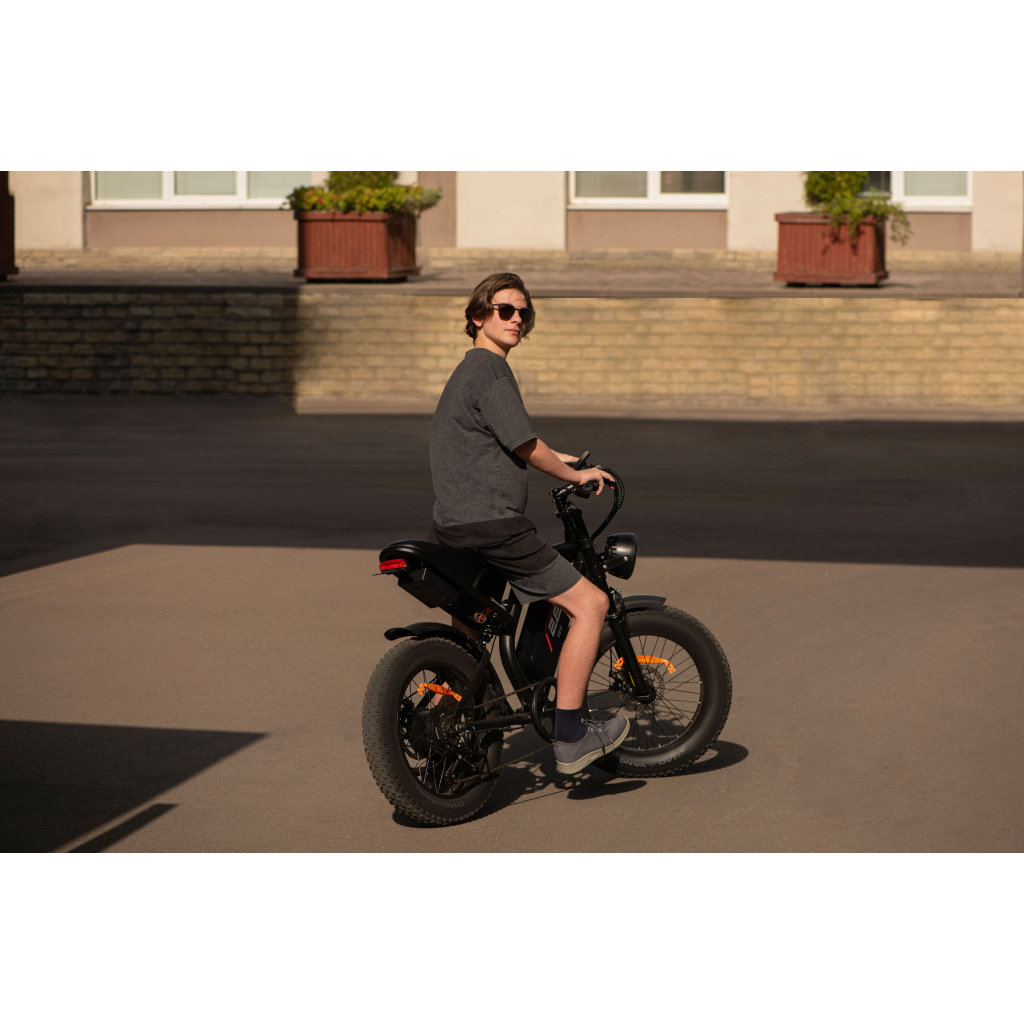 Електровелосипед 2E EB11 20", Червоно-чорний (EB11) - зображення 8