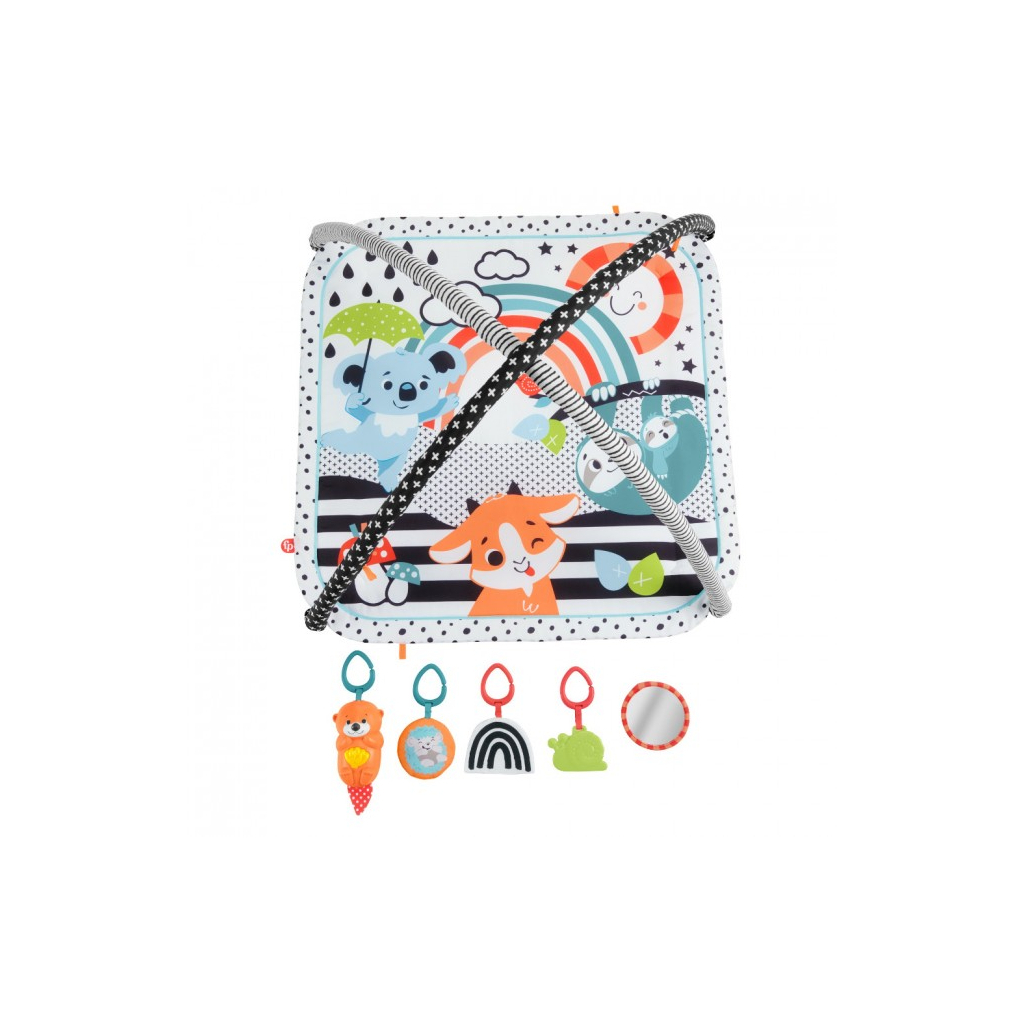 Дитячий килимок Fisher-Price ігровий центр 3-в-1 Веселі розваги (HBP41) - зображення 3