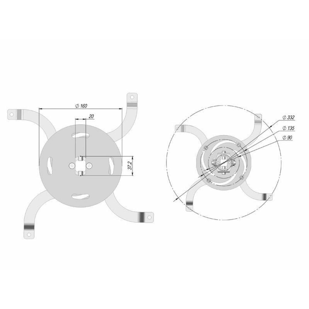 Кронштейн до проектора CMPR-2 KSL - зображення 3