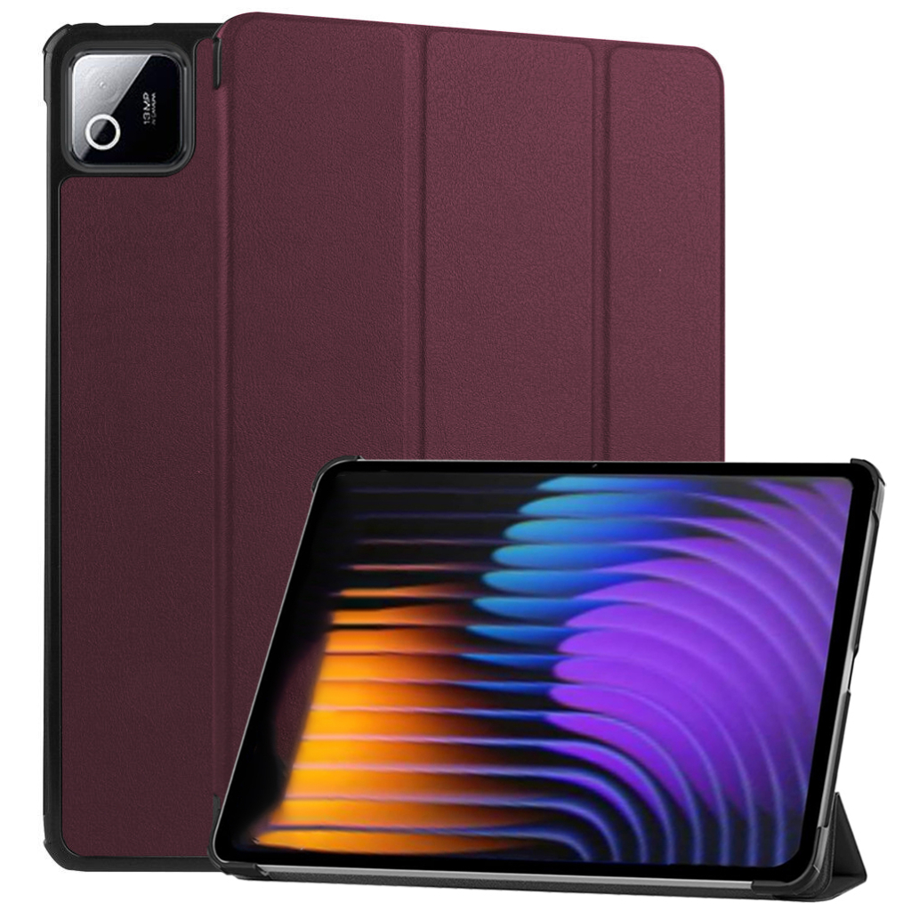 Чохол до планшета BeCover Smart Case Xiaomi Pad 8 / 8 Pro 11.2" Red Wine (714593) - зображення 6