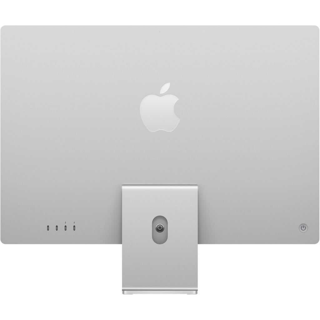 Комп'ютер Apple A2873 24" iMac Retina 4.5K / Apple M3 with 10-core GPU, 512SSD, Silver (MQRK3UA/A) - зображення 3