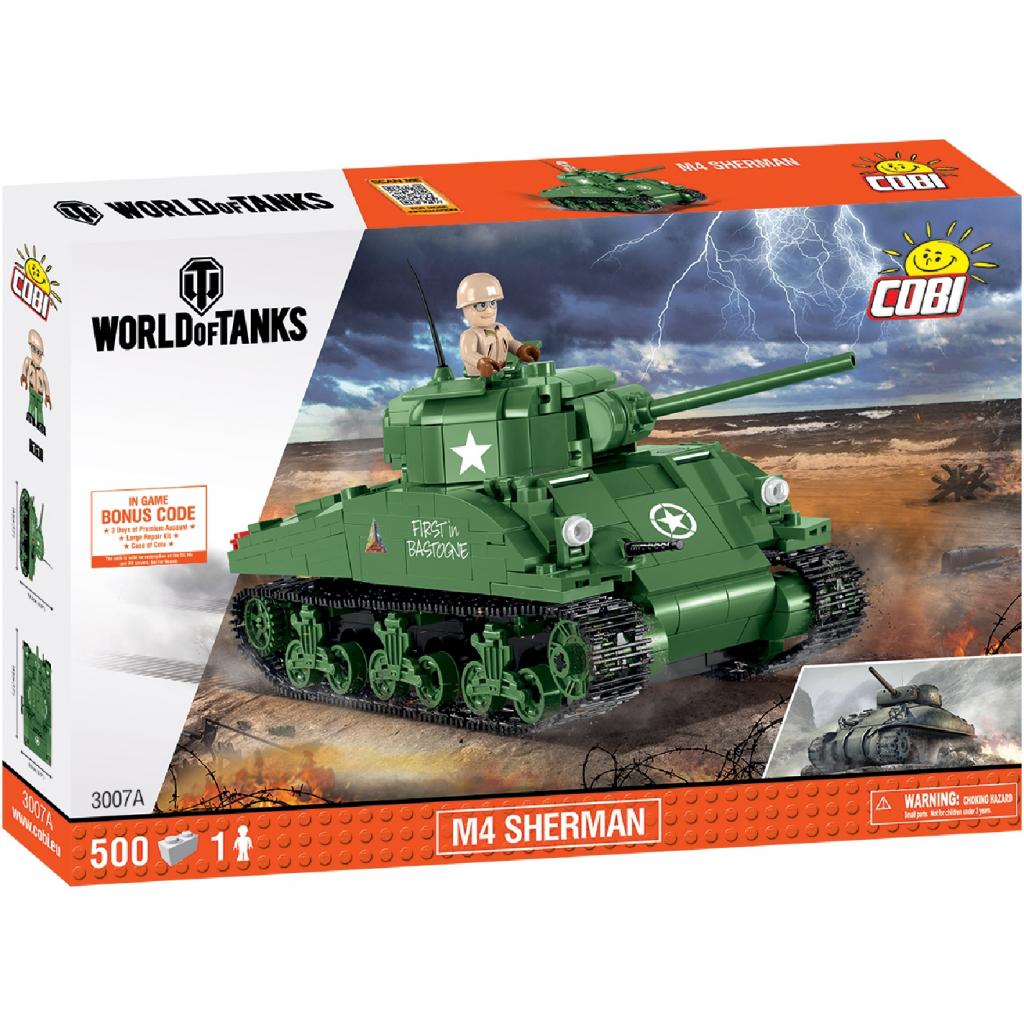 Конструктор Cobi World Of Tanks Шерман Файрфлай 500 деталей (COBI-3007A) - зображення 1