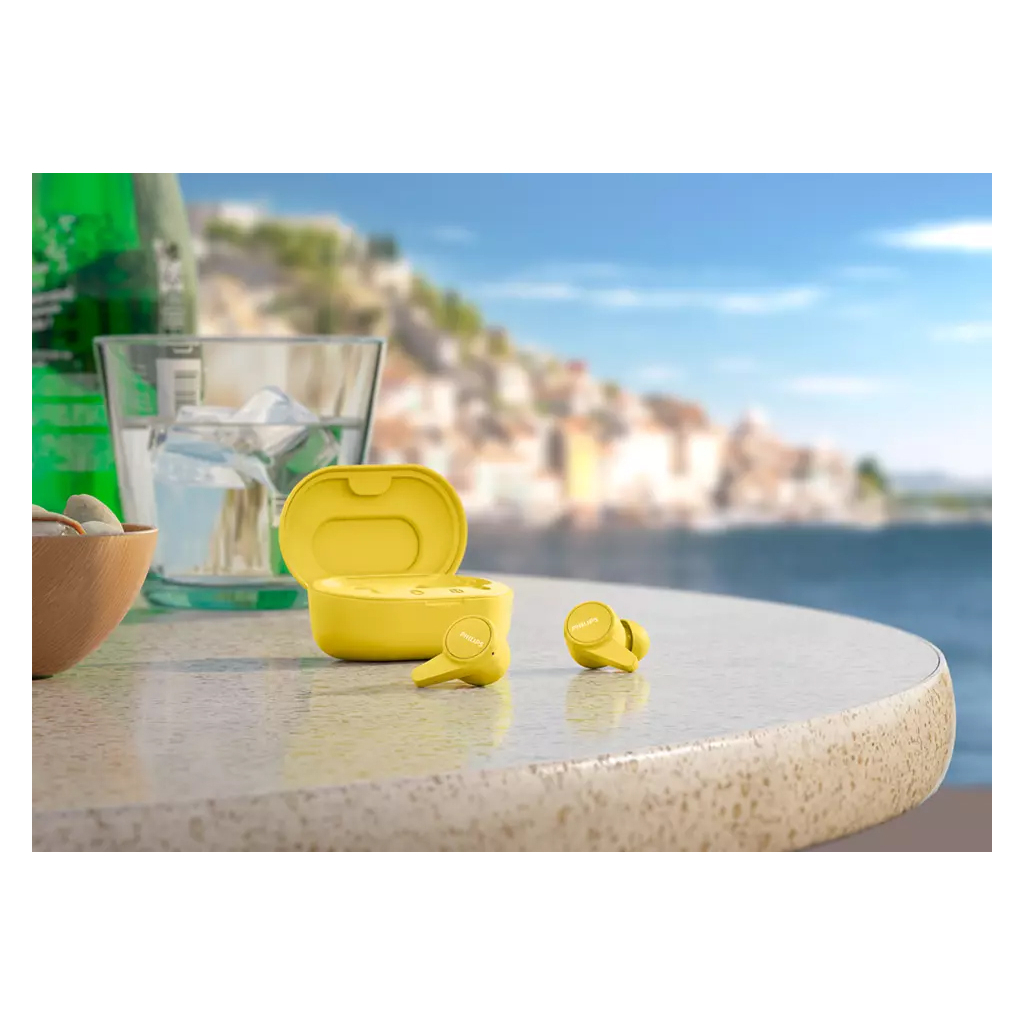 Навушники Philips TAT1207 True Wireless IPX4 Yellow (TAT1207YL/00) - зображення 6