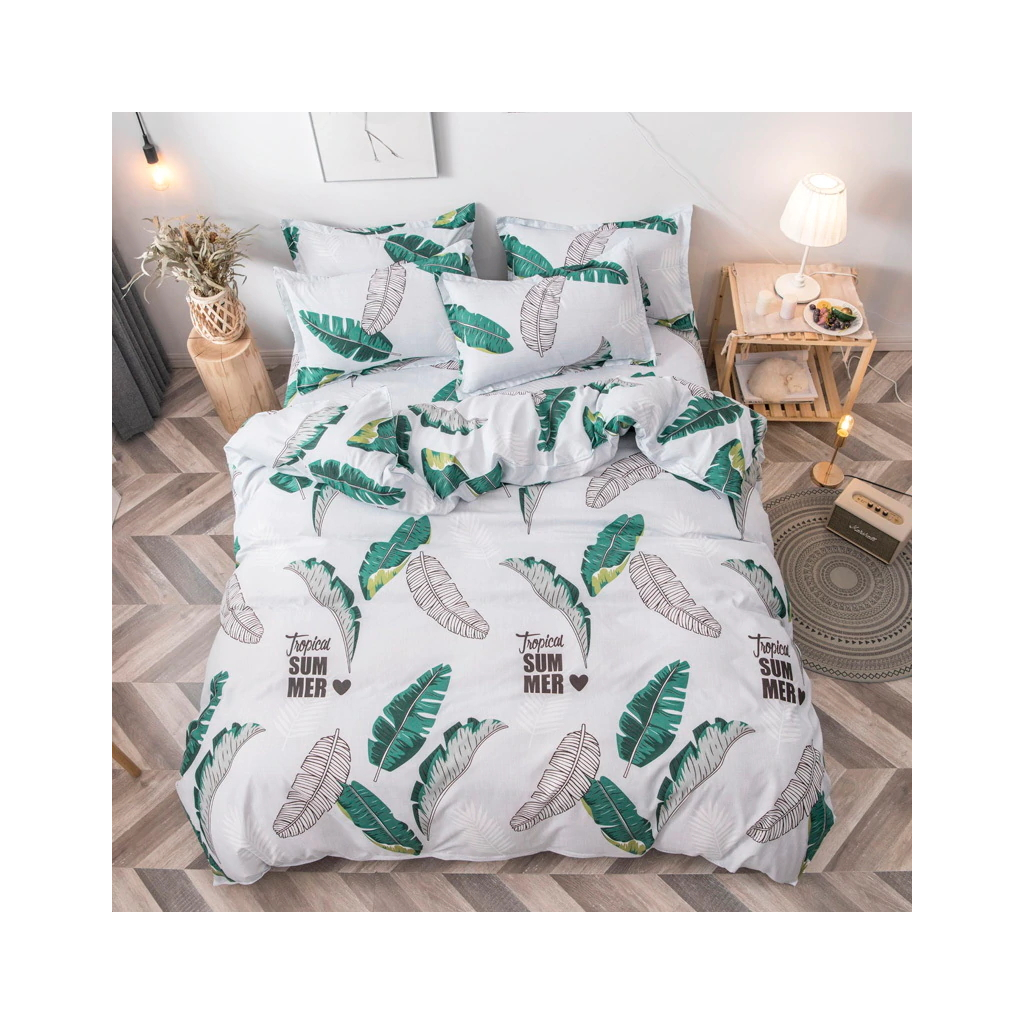 Постільна білизна MirSon Бязь Premium 17-0388 Reims Євро (2200002743570) - зображення 1