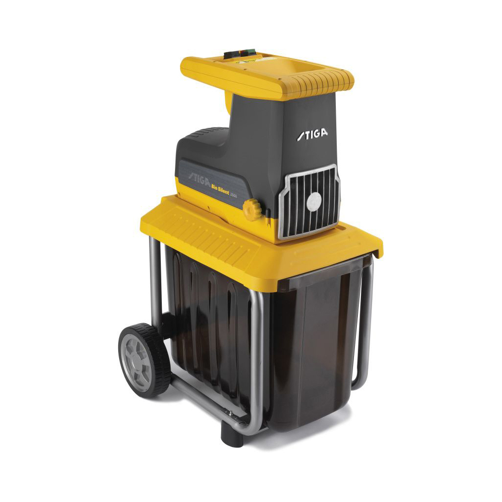 Садовий подрібнювач Stiga 2.5 кВт (BIO_Silent2500) - зображення 1
