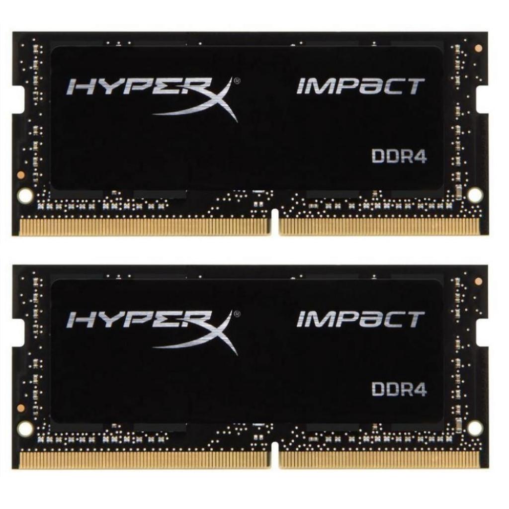 Модуль пам'яті для ноутбука SoDIMM DDR4 32GB (2x16GB) 3200 MHz HyperX Impact Kingston Fury (ex.HyperX) (HX432S20IBK2/32) - зображення 1