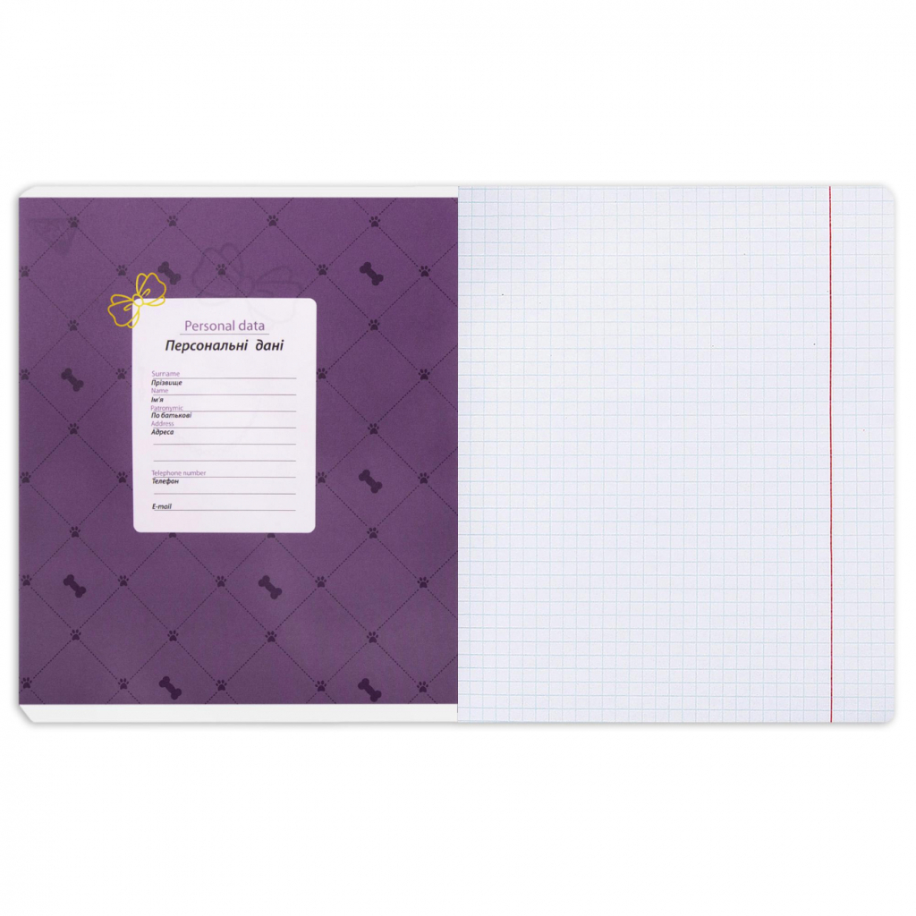 Зошит Yes Luxure doggy А5 24 аркушів клітинка (767539) - зображення 9