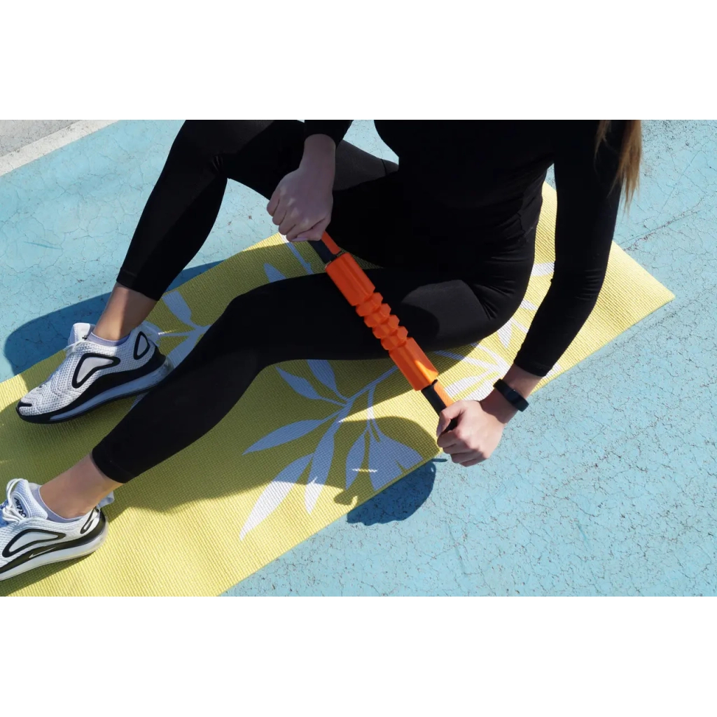 Масажний ролик PowerPlay Massage Bar 4024 Помаранчевий (PP_4024_Orange) - зображення 6