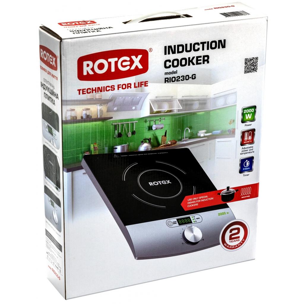 Настільна плита Rotex RIO230-G - зображення 3