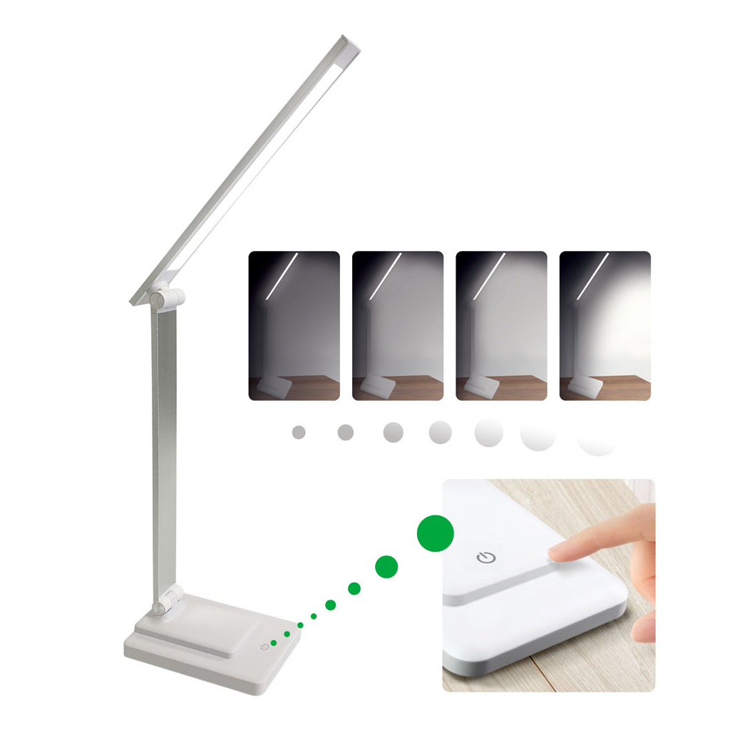 Настільна лампа Євросвітло LED Ridy-10-2 10 Вт біла - зображення 3