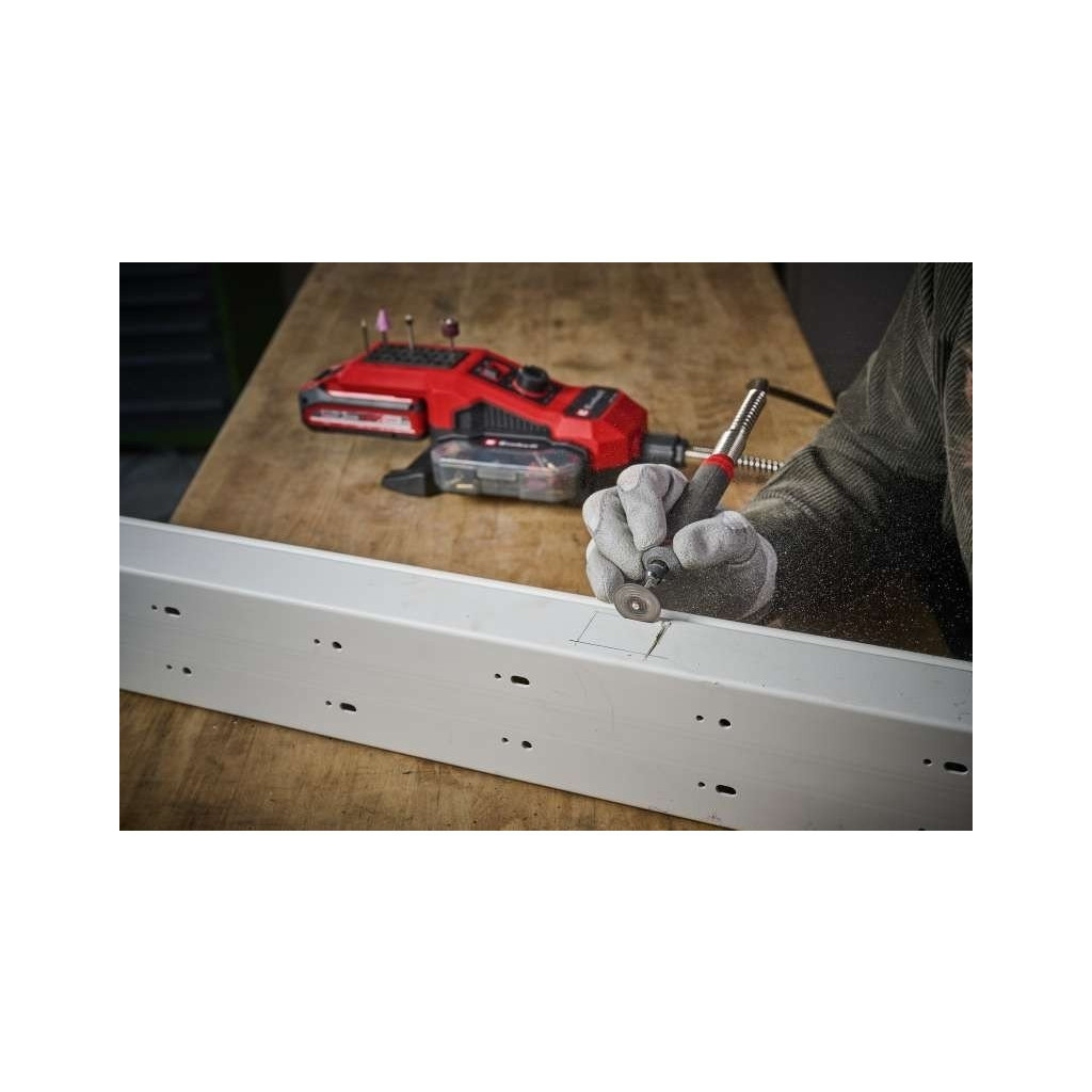 Гравер Einhell TE-MT 18/34LI-Solo, PXC 18В, 5000-34000об/хв, вал 92см (без АКБ та ЗП) (4419360) - изображение 3