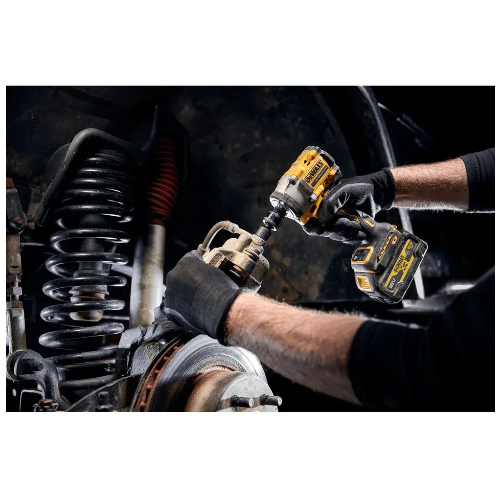 Гайковерт DeWALT 18 В XR Li-lon,406 Нм, 5 Ah, 2 АКБ, ЗП, TSTAK (DCF923P2G) - изображение 11