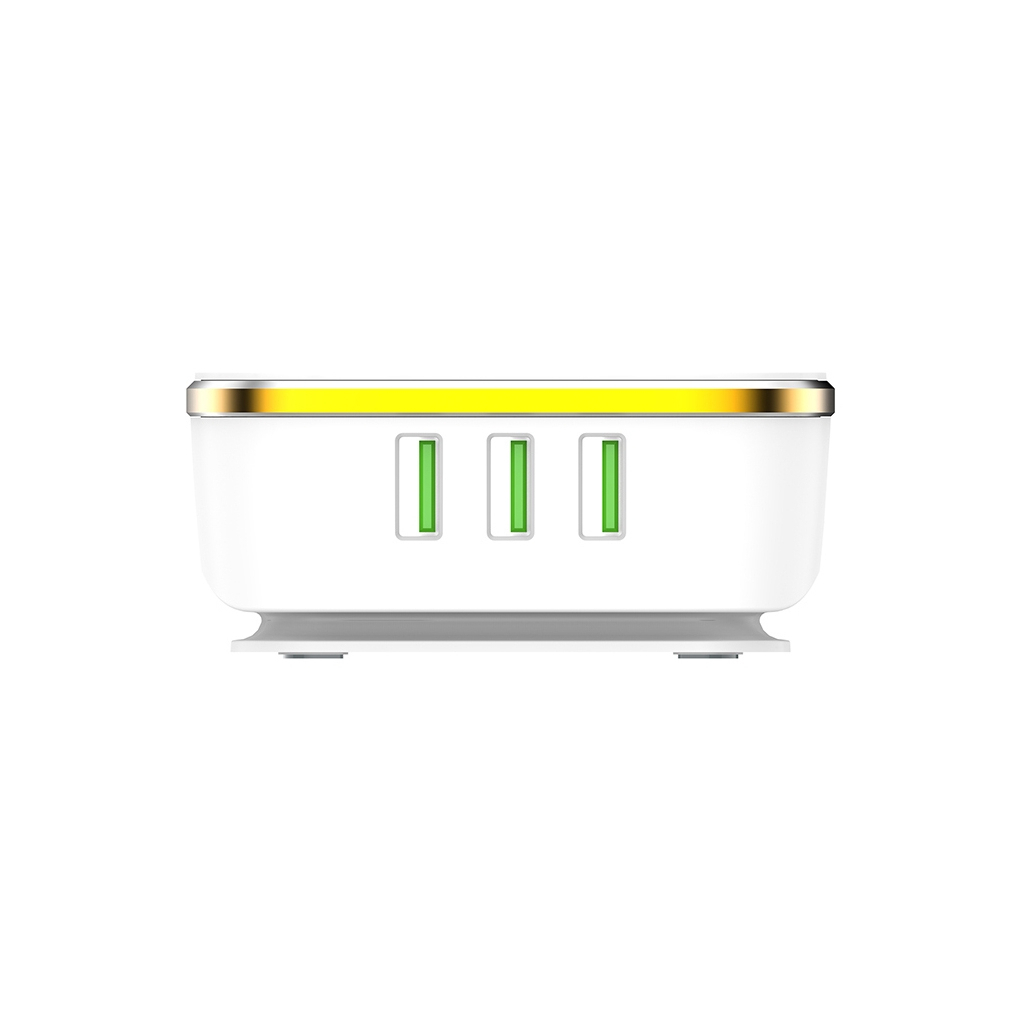 Зарядний пристрій ColorWay 6USB (1QC3.0 + 5 AUTO ID) 7A (35W) white (CW-CHS019Q-WT) - зображення 6