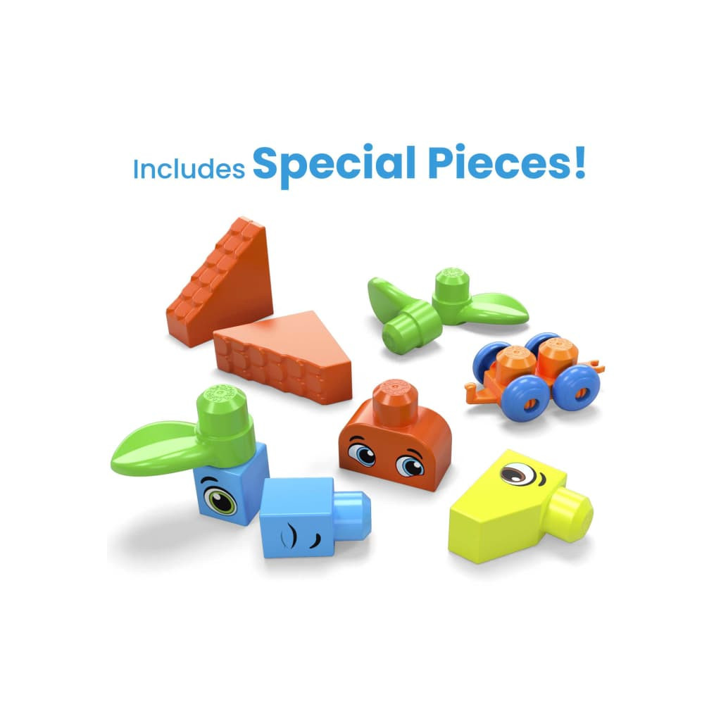 Конструктор Mega Bloks Великий у мішку (150 деталей) (HHM96) - зображення 7