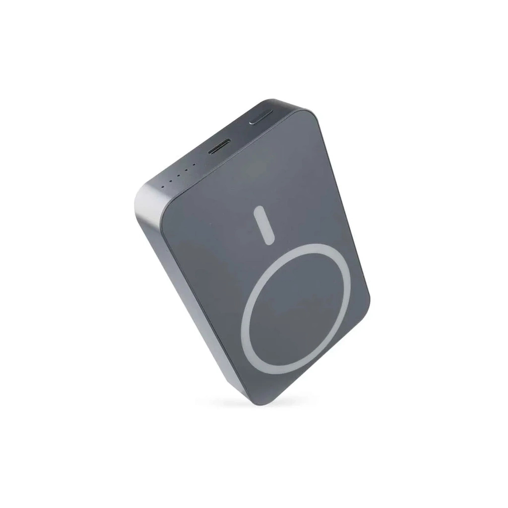 Батарея універсальна EMOS 10000mAh WI1046, 20W, Wireless, grey (B0551GY) - picture 3