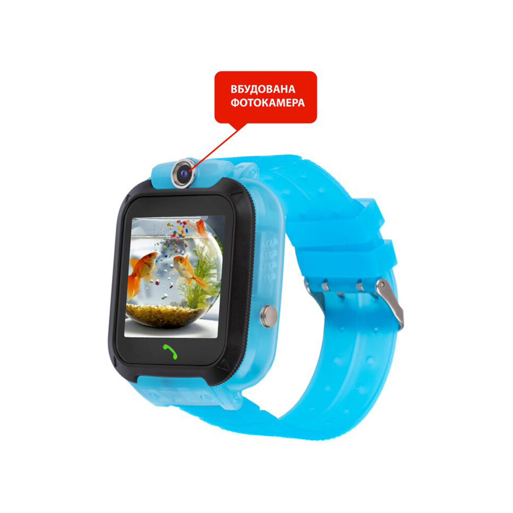 Смарт-годинник Amigo GO007 FLEXI GPS Blue (871497) - зображення 2