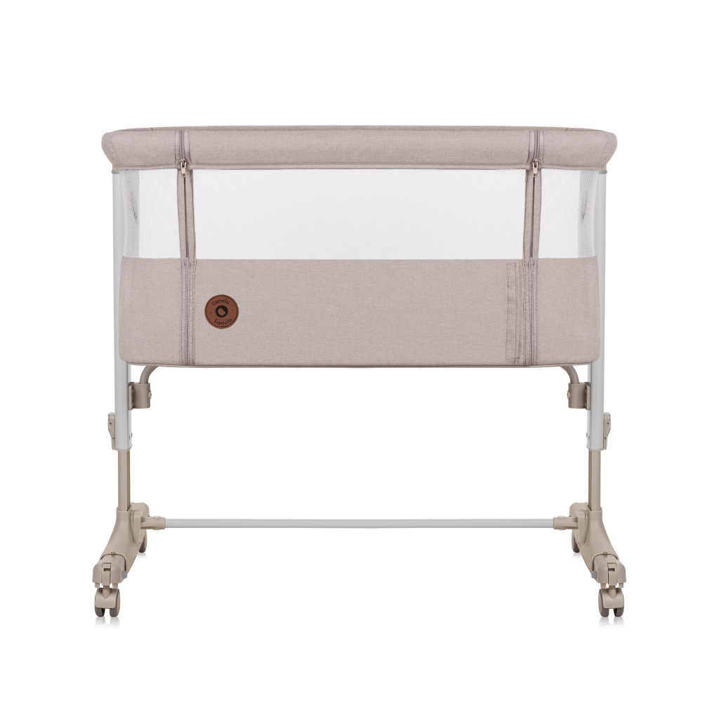 Ліжечко Lionelo приставна AURORA BEIGE CAPPUCCINO (LO-AURORA BEIGE CAPPUCCINO) - изображение 5