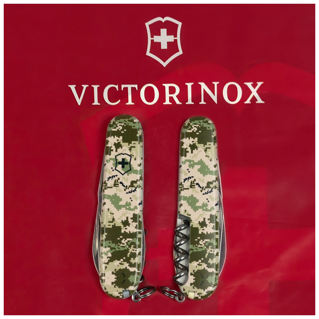 Ніж Victorinox Spartan Army 91 мм Піксель (1.3603.3_W3940p) - зображення 11