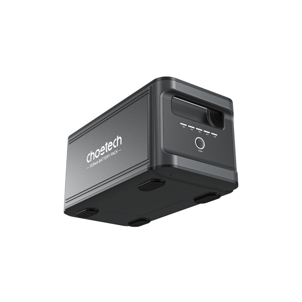 Додаткова батарея для зарядної станції Choetech BS065-BAT-BK 1536Wh (BS065-BAT-BK) - зображення 3