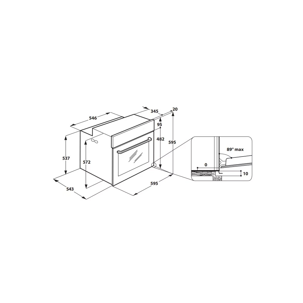 Духова шафа Franke FSM 86 H BK (116.0606.091) - зображення 5