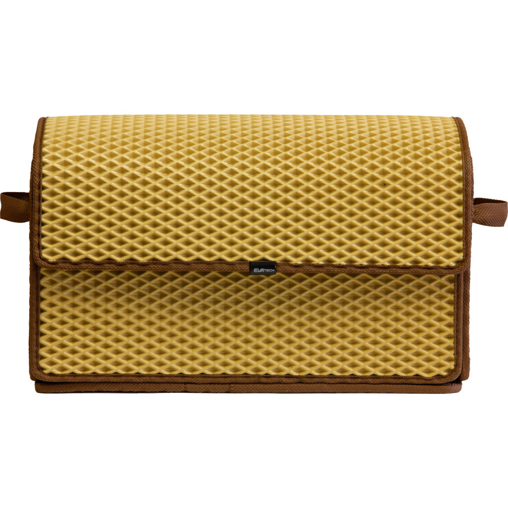 Сумка-органайзер EVAtech 30x49x25 см Бежевий з коричневим кантом (BS12258SM5RIE) - зображення 1