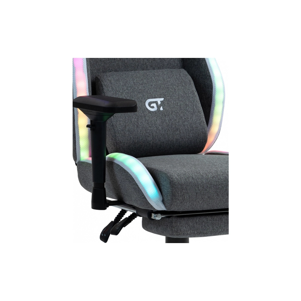 Крісло ігрове GT Racer X-2306 Gray (X-2306 Fabric Gray L) - зображення 6