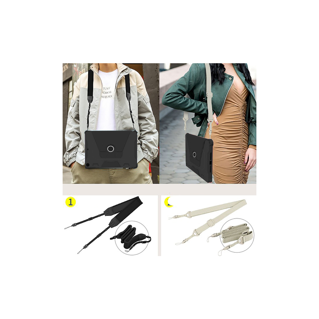 Чохол до планшета BeCover Armor Leather 360 Apple iPad 10.2 2019/2020/2021 Black (708889) - зображення 9