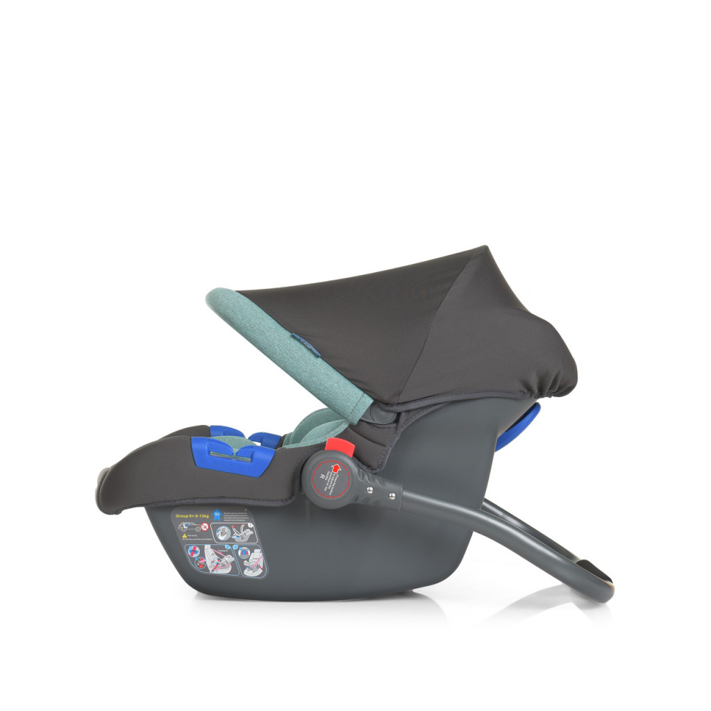 Автокрісло El Camino 0-13 кг ME 1043 Newborn+ royal mint (ME 1043 NEWBORN+ royal m) - зображення 3