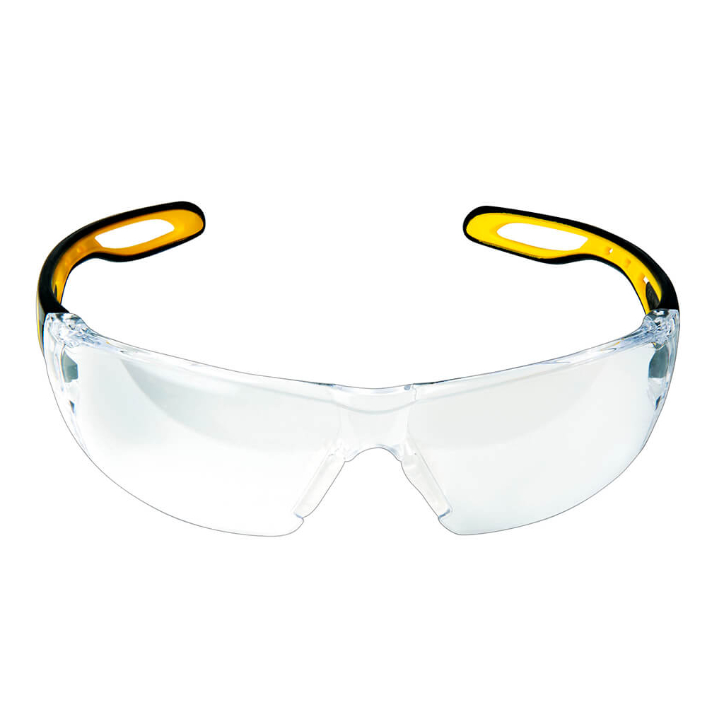 Захисні окуляри Stanley Wrap Around, прозорі, полікарбонатні, з м'якими гумовими дужками (SYE17-10D) - зображення 5
