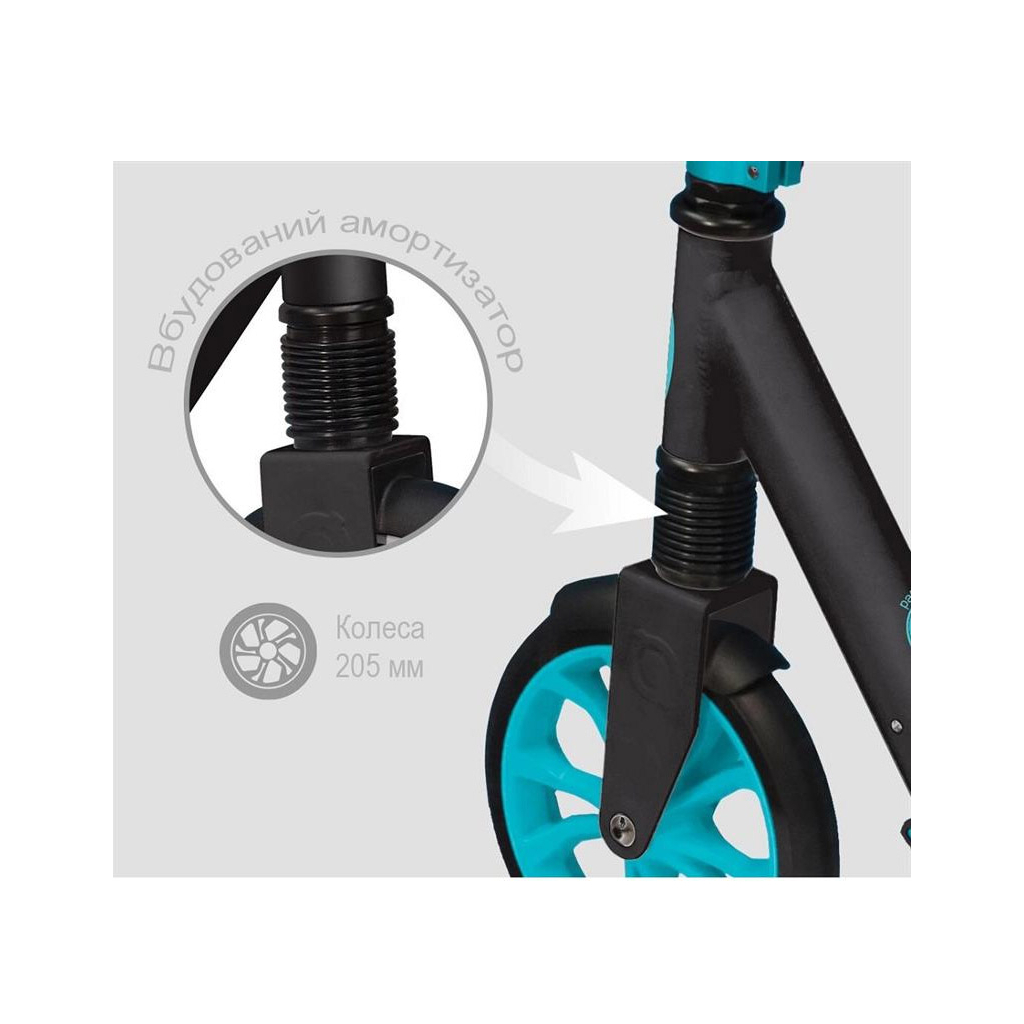 Самокат Globber NL500-205 Чорно-червоний (684-102-2) - изображение 7