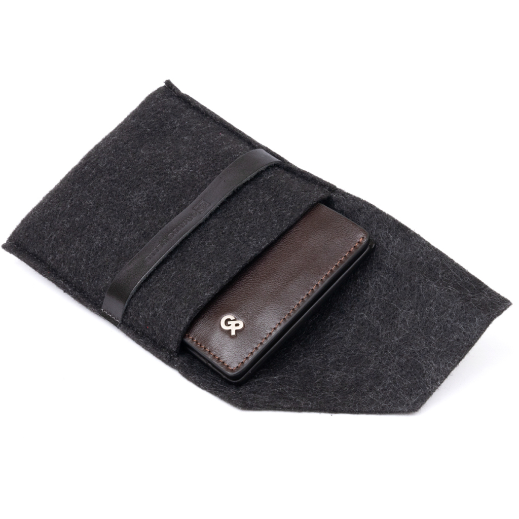 Портмоне Grande Pelle У гладкій шкірі Коричневе (11328) - зображення 7