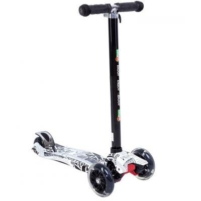 Самокат BabyHit Enjoy Graffiti White Black (30160) - зображення 1