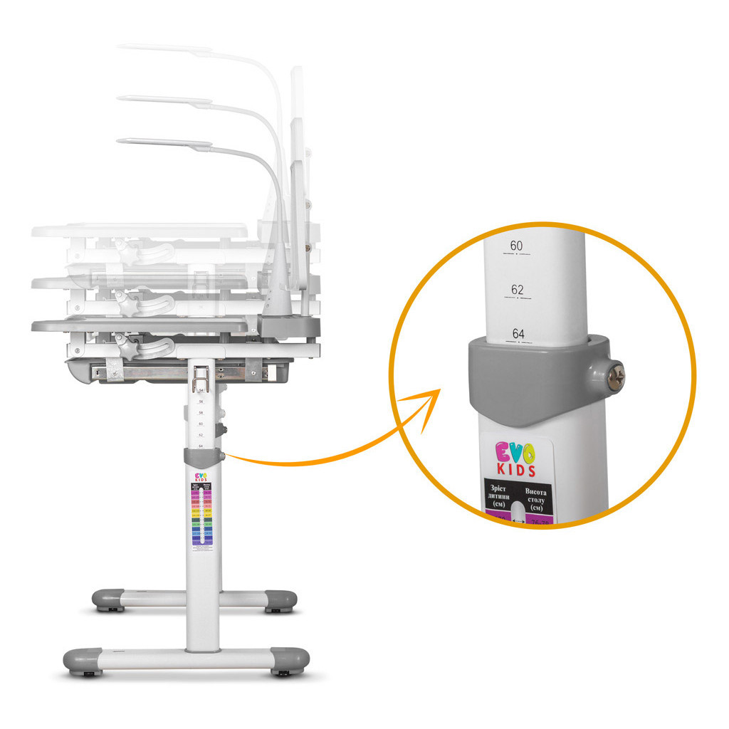 Парта зі стільцем Evo-kids BD-23 G - зображення 7