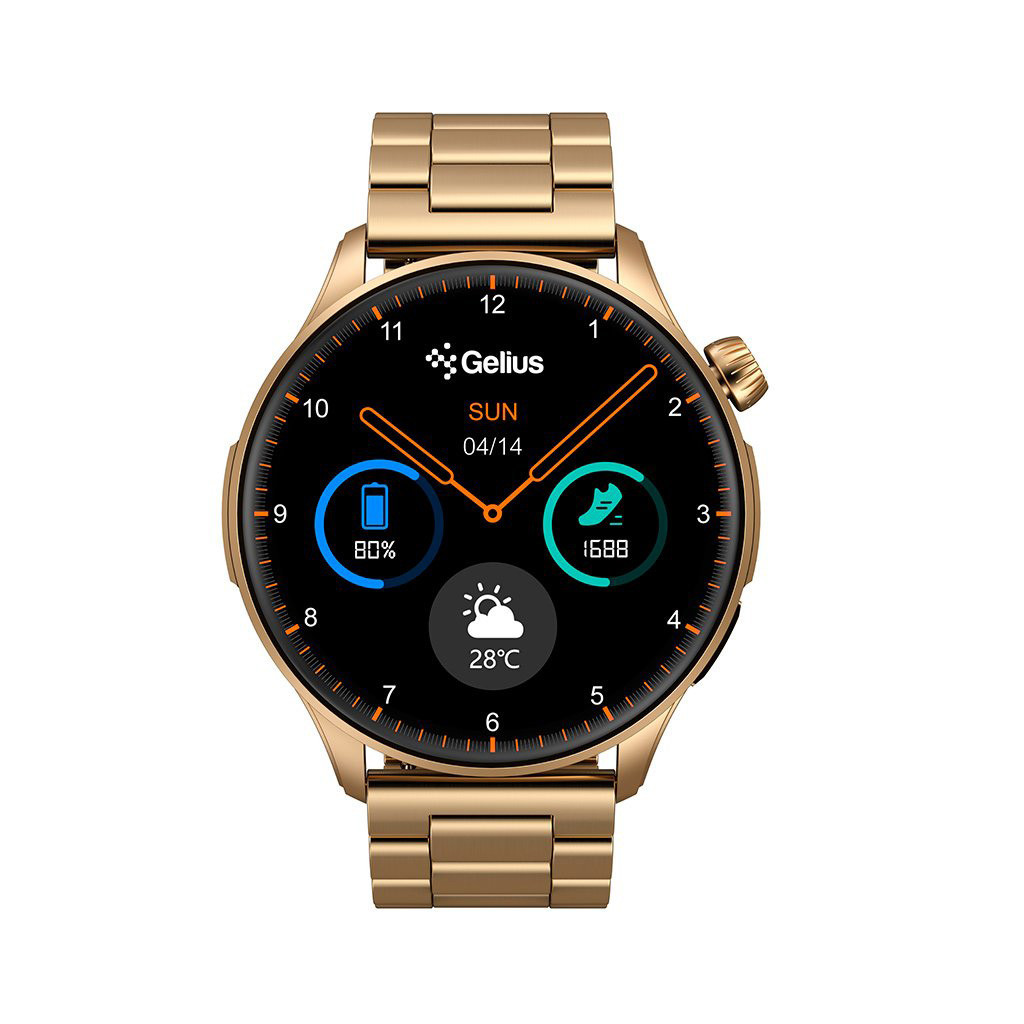 Смарт-годинник Gelius Pro GP-SW010 (Amazwatch GT3) Bronze Gold (2099900942570) - зображення 9