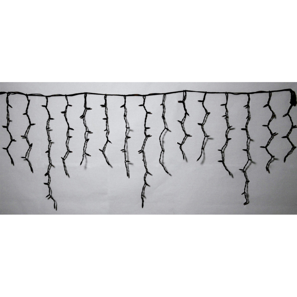 Гірлянда Delux ICICLE 108LED 2x1 м Білий flash Жовтий/Чорний IP44 (90015180) - зображення 3