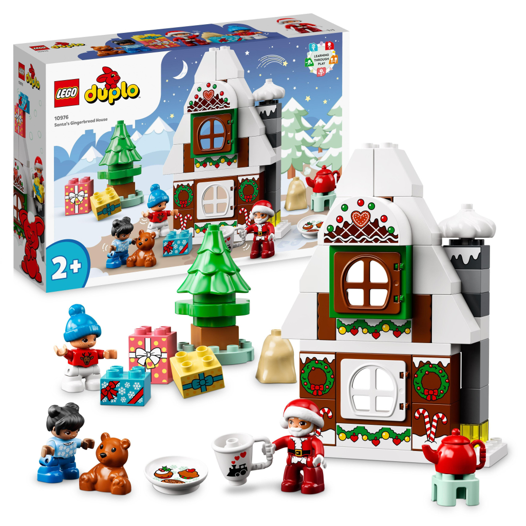 Конструктор LEGO DUPLO Town Пряниковий будиночок Санти 50 деталей (10976) - изображение 2