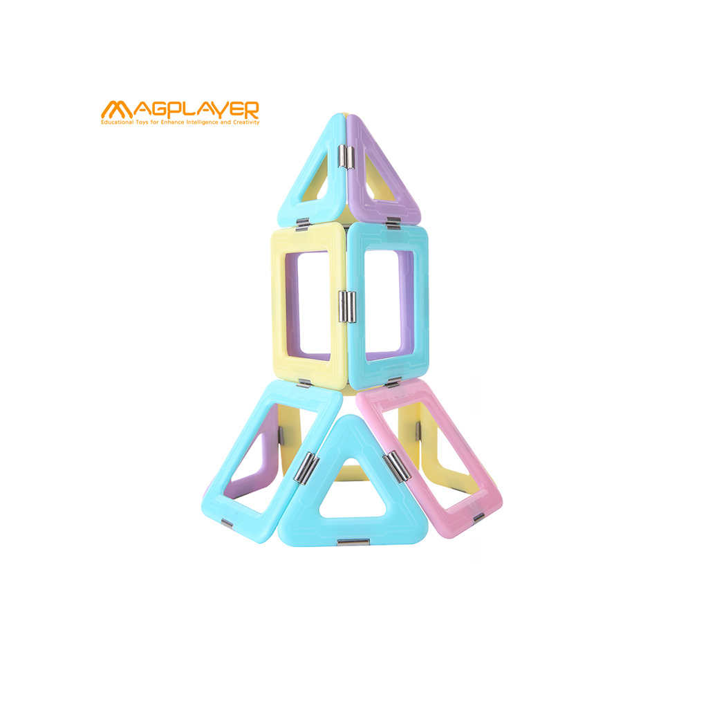 Конструктор Magplayer магнітний набір 14 ел. (MPH2-14) - зображення 4