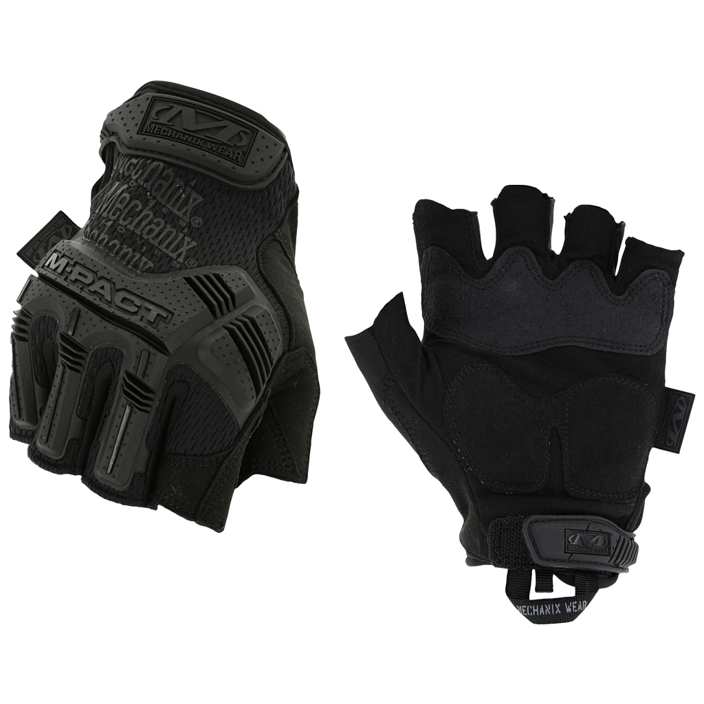 Тактичні рукавички Mechanix M-Pact Fingerless L Black (MFL-55-010) - зображення 3