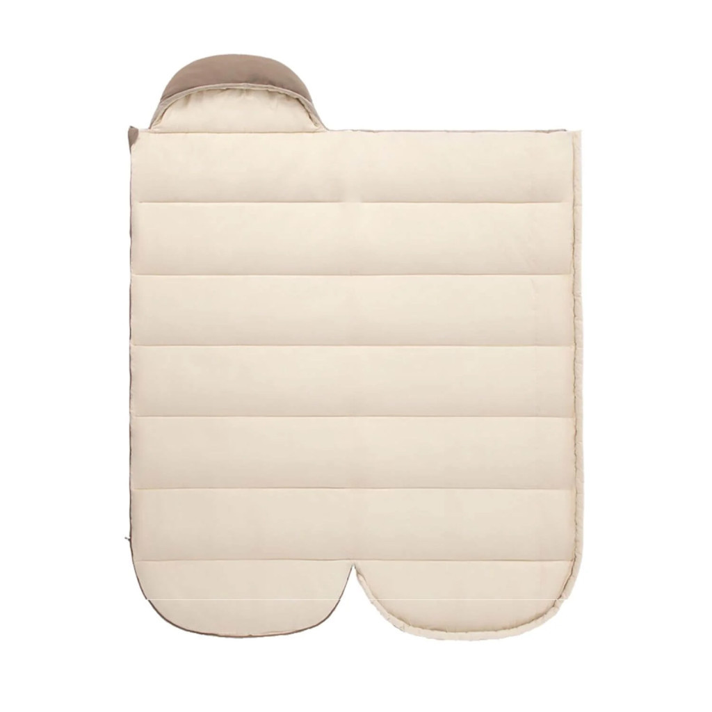 Спальний мішок Naturehike з капюшоном B400 NH21MSD11 Beige (6927595788301) - зображення 5