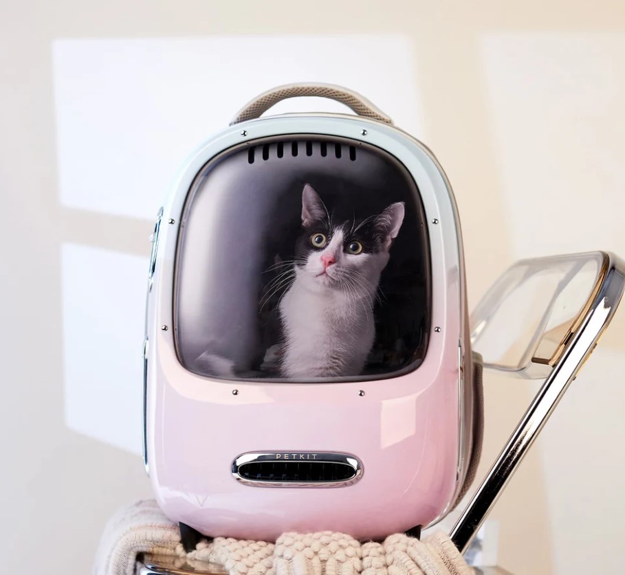 Рюкзак-переноска Petkit Breezy 2 Smart Cat Carrier Pink (P7704) - изображение 11