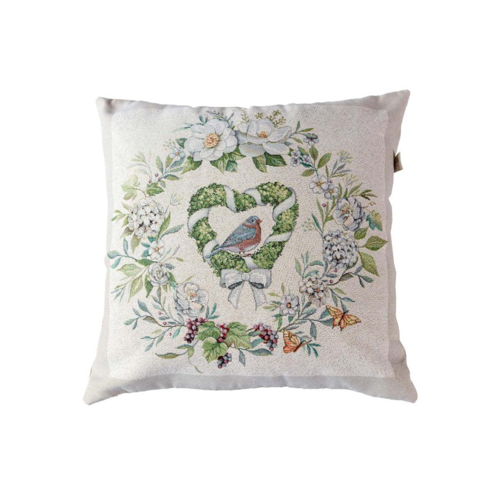 Подушка Прованс гобеленова декоративна GARDEN 45х45 см (035514) - зображення 1